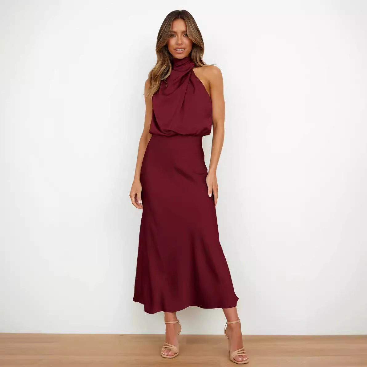 Vestido de Noche sin Mangas