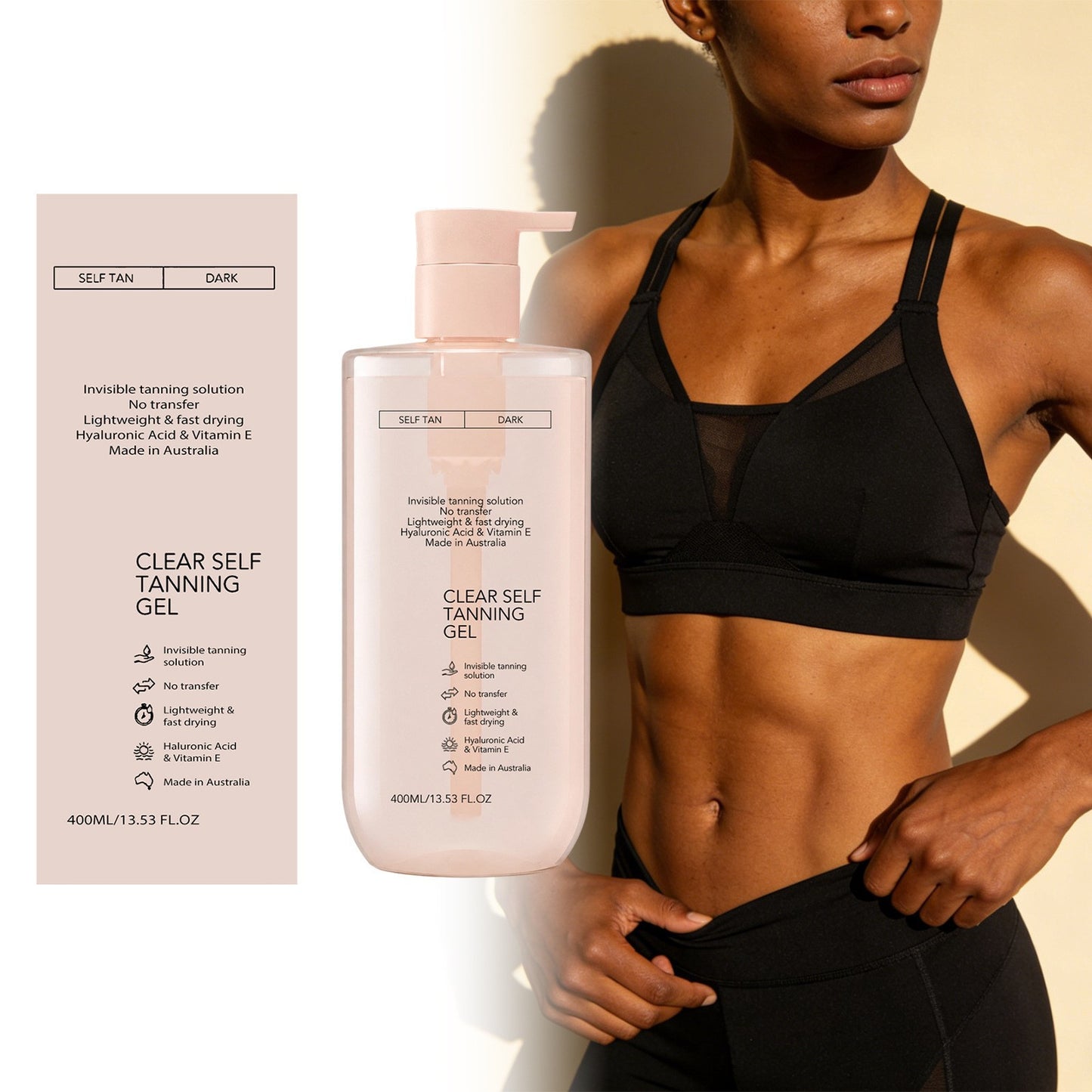 Gel Bronceador Hidratante para un Brillo Bronceado Natural