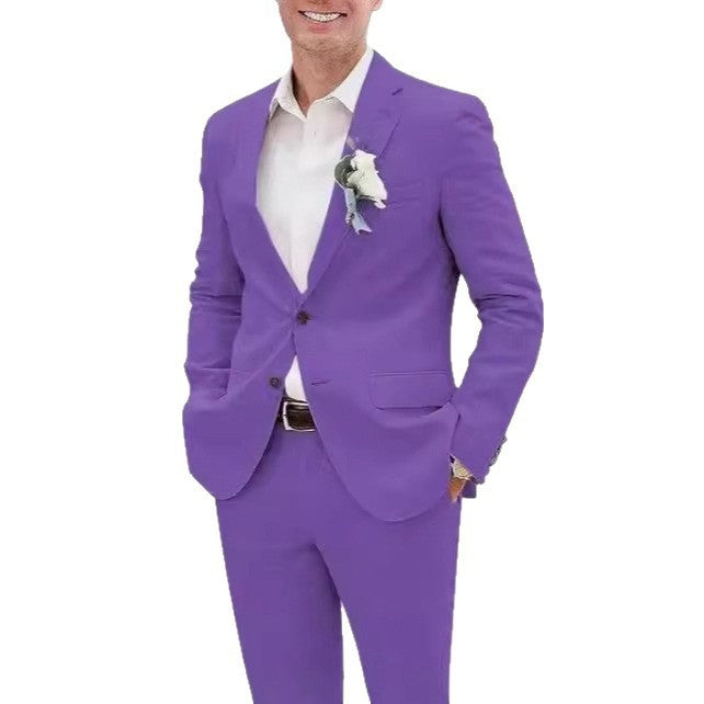Conjunto de Traje Casual de Corte Relajado