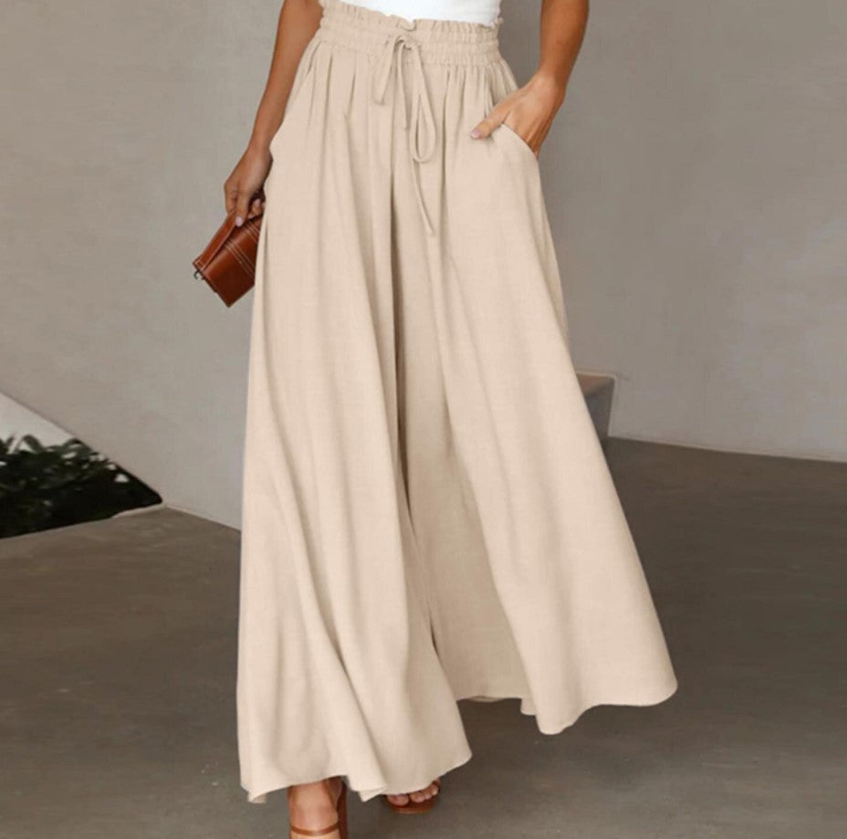 Pantalón de Pierna Ancha para Mujer