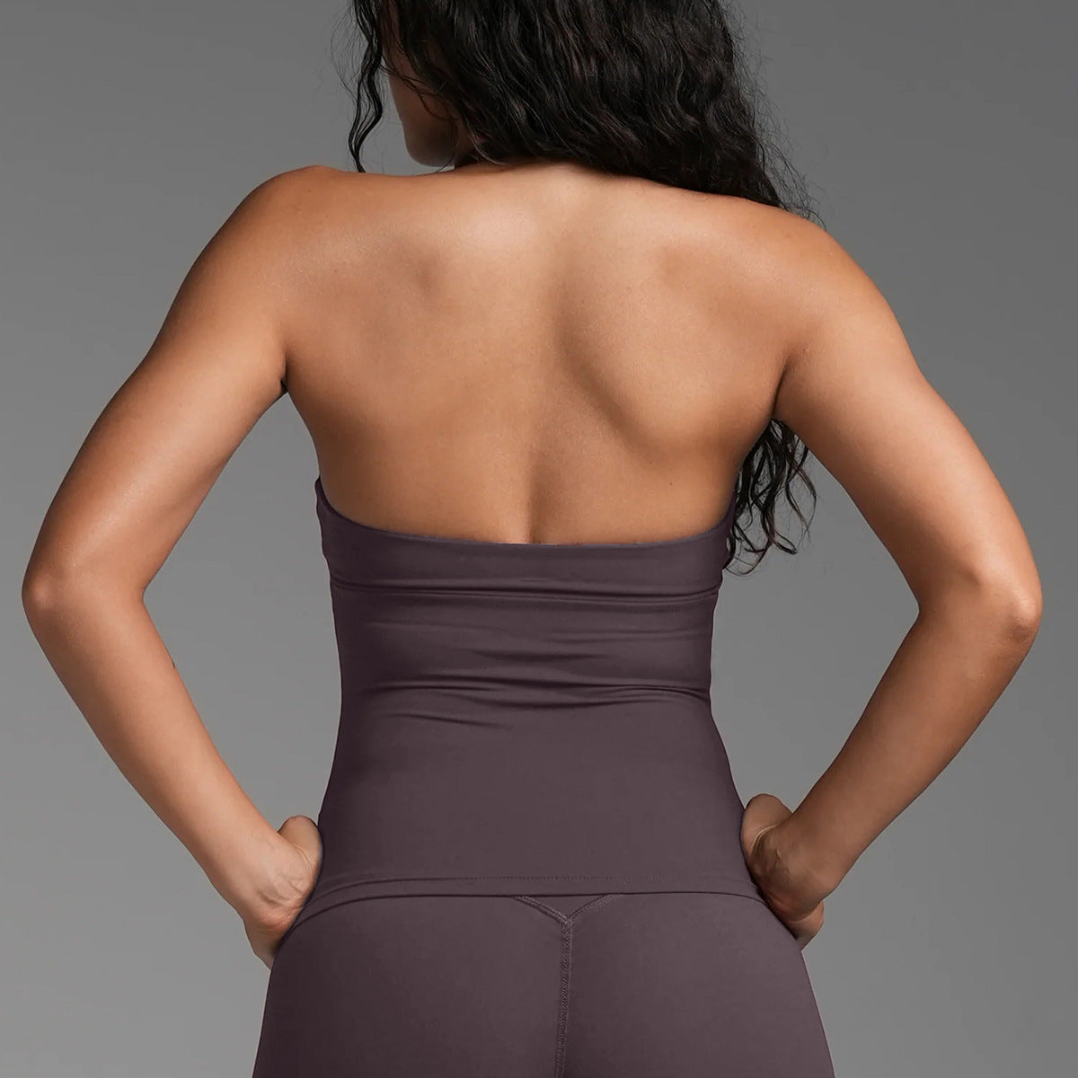 Camiseta Deportiva de Yoga con Cuello en V para Mujer