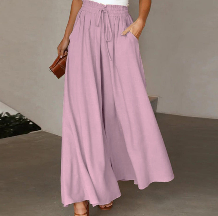 Pantalón de Pierna Ancha para Mujer