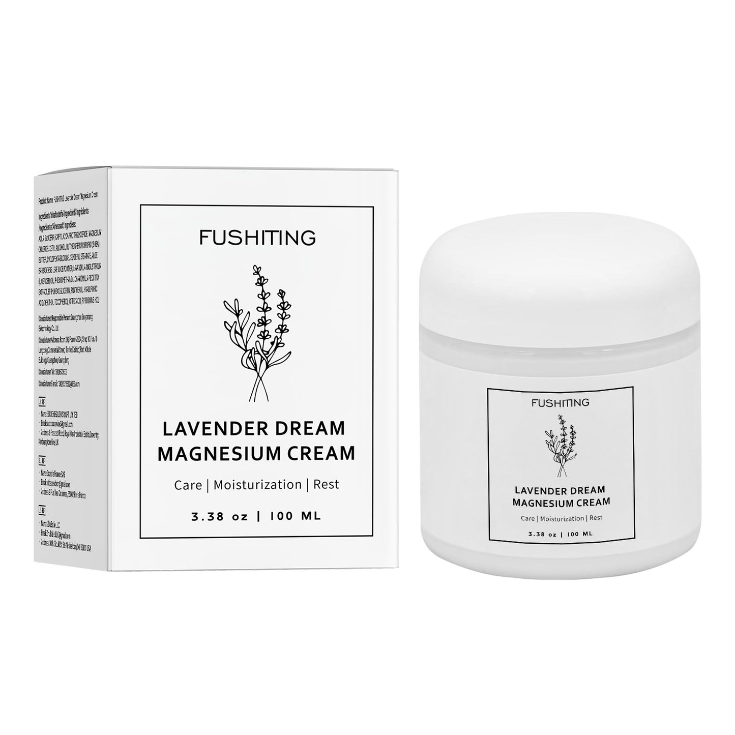 Crema corporal de lavanda