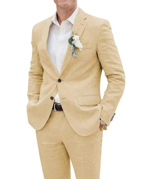 Conjunto de Traje Casual de Corte Relajado