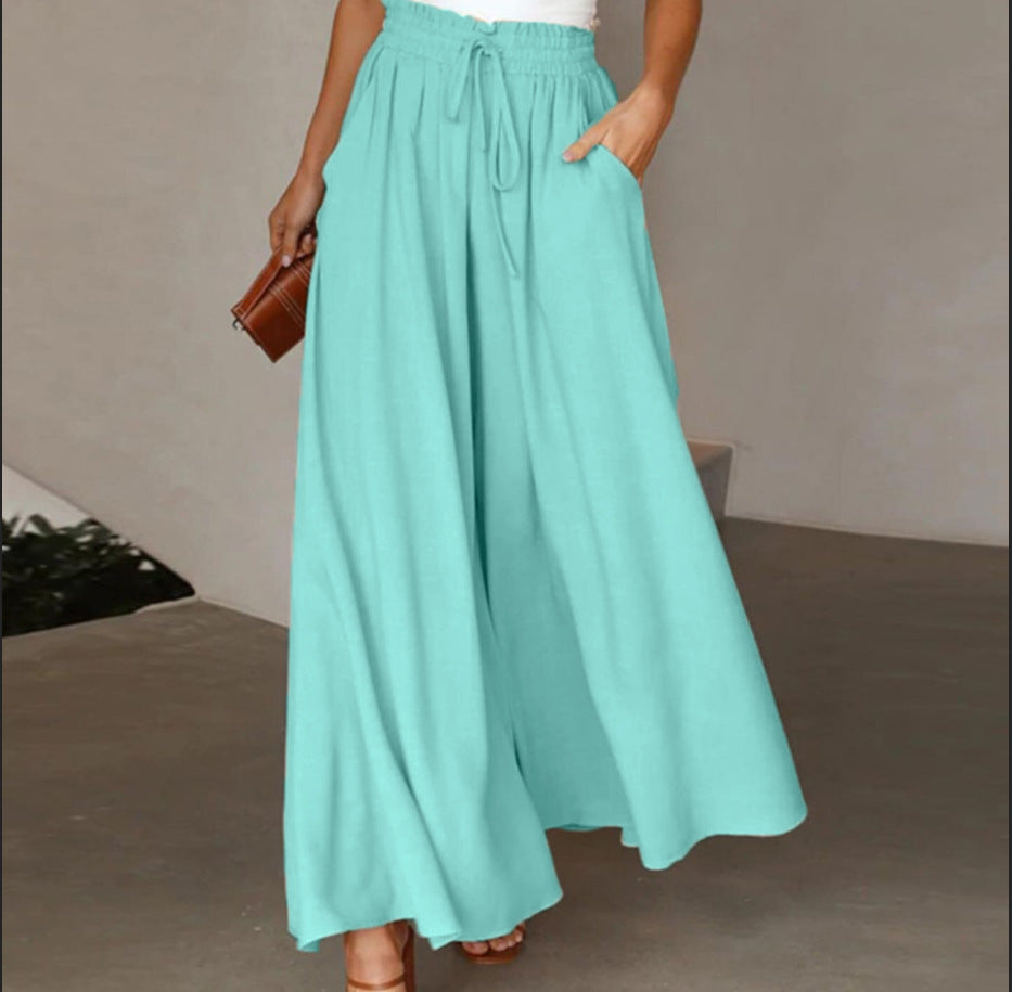 Pantalón de Pierna Ancha para Mujer