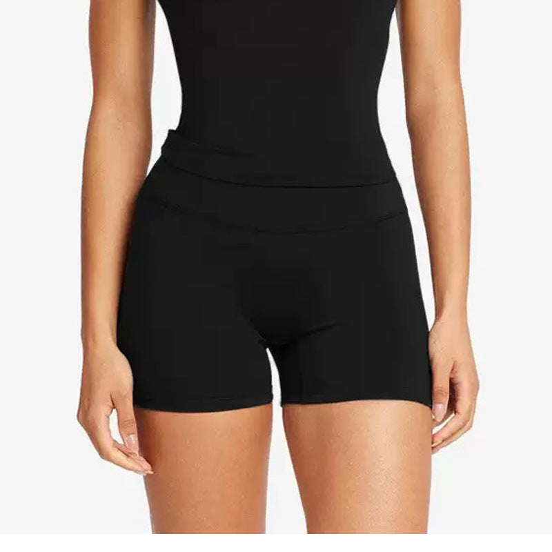 Conjunto de Camiseta de Tirantes y Shorts de Yoga para Mujer